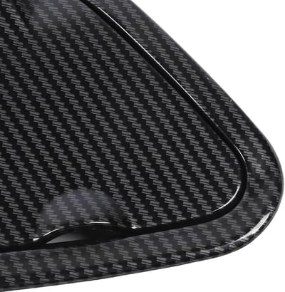 Opbergvogelbedekking voor Motorfiets - Koolstofvezelstijl - Nmax 125 155 - Duurzaam Plastic - 2020-2024 - Bescherming tegen Krassen - Waterdicht.