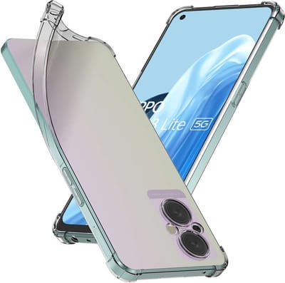 ebestStar - Hoes geschikt voor Oppo Reno8 Lite 5G, Silicone Slim Cover Case, Versterkte Hoeken en Randen hoesje, Transparant