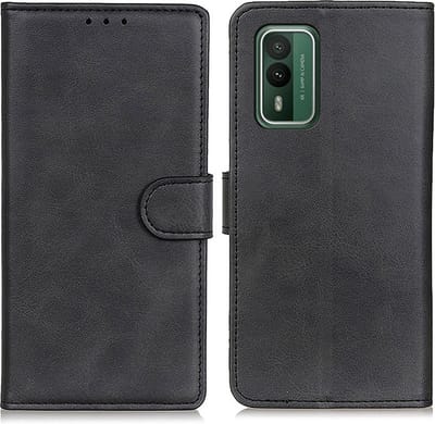 Coverup Hoesje - Geschikt voor Nokia XR21 Hoesje - Coverup Luxe Book Case - Zwart