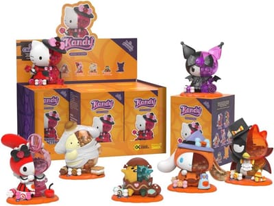 Sanrio Spooky-Fun Edities - Blinde Doos met 6 Collectie Figurines zonder Dubbelingen