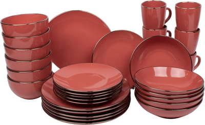 Kade 171 Luca serviesset 30-delig 6 personen - aardewerk terracotta