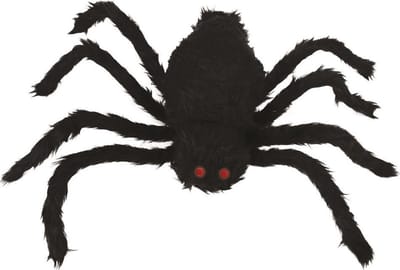 Halloween Lopende Spin met Licht en Geluid 60 cm