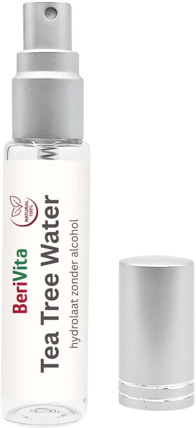 Tea Tree Water 10ml Spray - Puur - Zonder Alcohol - Zuiverende Natuurlijke Toner - Hydrolaat