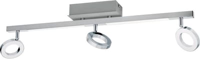 EGLO Cardillio 1 - Spot - 5 Lichts - Aluminium, Chroom - Gesatineerd