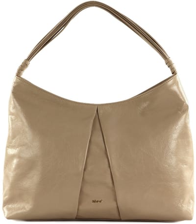 abro Leren Schoudertas Leather Alias Soft Hobo Secret Rosa Beige