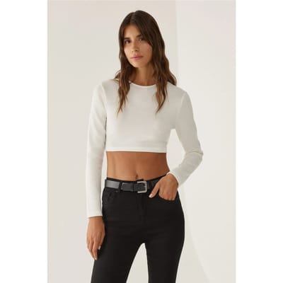 Slim Fit Crop Top