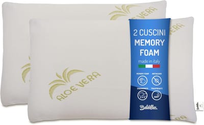 Zachte Traagschuim Kussens met Aloë Vera - Ergonomisch en Ondersteunend - 11 cm Hoog