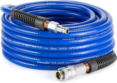 Thuys – Compressor Slang – Persluchtslang – Spiraalslang – 23cm x 23cm x 8cm – Blauw