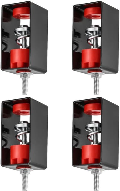 Trillingsdempende plafondbeugels set van 4 voor airco en thuisbioscopen