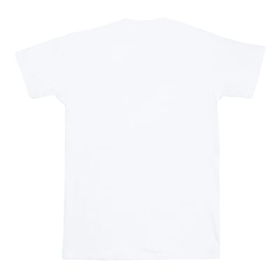 Disney Heren Mickey Mouse Hoofd Logo T-Shirt (Wit)