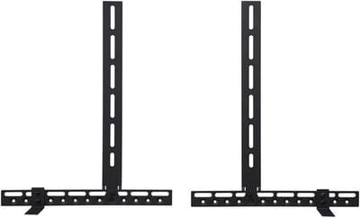 Soundbar Beugel - TV Ophanging - Stabiele Plaatsing - Wandmontage Ontwerp - 35 tot 415 cm - Zwart
