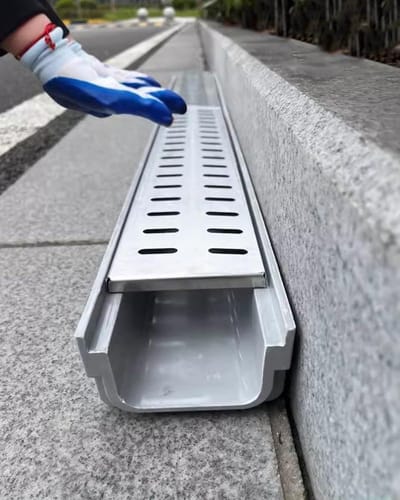 Dakgootzeef - Afvoerrooster - Overtollig Water - Roestvrijstaal - 5 stuks - Zilverkleurig