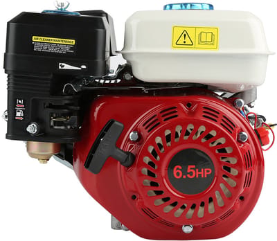 4-Takt Benzinemotor 6,5 PK 168F – Trekstart – 196cc – Vervangingsmotor voor Generator & Tuinmachines
