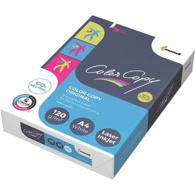 Kopieerpapier Mondi Color Copy, A4, 120 g/m², zuiver wit, 1 pak = 250 vellen