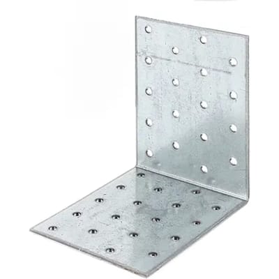 Alberts Verbindingshoek - Verzinkt Staal - 100x100x80mm