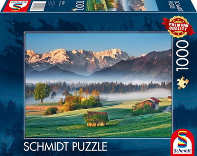 Puzzel 1000 Stukjes Landschap - Murnauer Moos - Premium Kwaliteit Legpuzzel