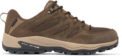 Columbia REDMOND™ IV LOW WATERPROOF Heren Wandelschoenen - Cordovan, Tangy Orange