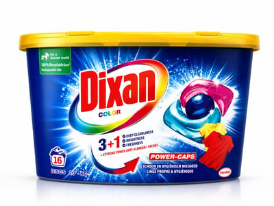 Dixan Power Caps Color - 16 caps