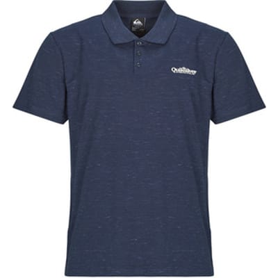 Quiksilver Stretch Korte Mouw Poloshirt Blauw XL Man