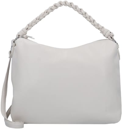 TOM TAILOR Schoudertas Leah Hobo Bag Cream White Crème
