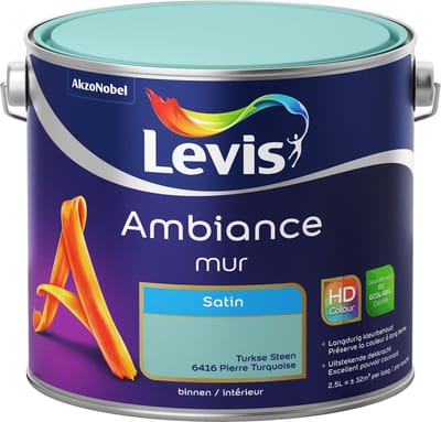 Levis - Ambiance Mur Satin - Turkse Steen - 2,5 L