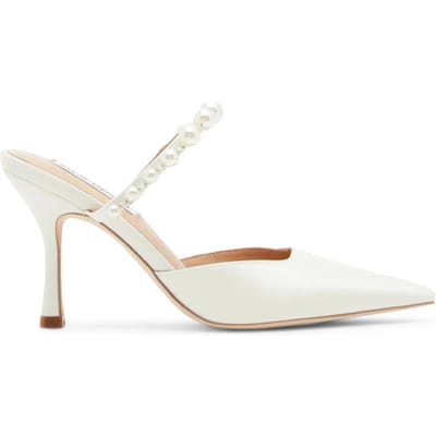 Steve Madden Brecki-p Hakken Dames - Wit - Maat 41