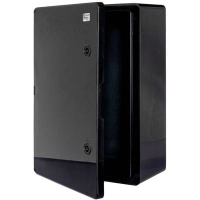 Boxexpert BXPPABSB350500190-F01 Installatiebehuizing 190 x 350 x 500 ABS kunststof Zwart 1 stuk(s)
