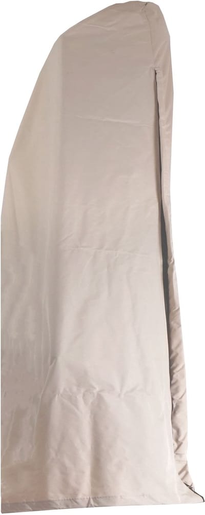 Beschermhoes voor zweefparasol MCW-D14 tot 3m, beschermhoes met rits ~ crème