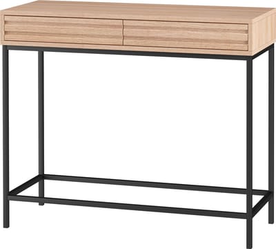 Celine-Consoletafel - 2-laden - Eikenlook