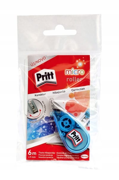 Pritt Micro Roller Correctieband 5mm x 6m - Mix Kleuren