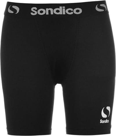 Sondico slidingshort - slidingbroek - Jongens - Zwart - 116