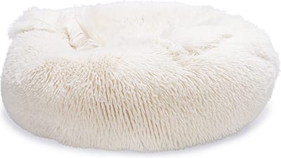 Beeztees Yala - Hondenmand - Pluche - Beige - Dia. 50 cm