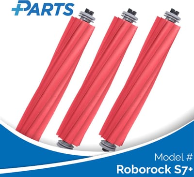 Roborock S7+ Borstels (3 Stuks, Plus.Parts® alternatief voor 8.02.0079)