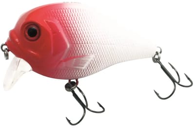 Predox XS-Pro Fat Bob 7CM 24g – Drijvende crankbait met holografische afwerking en black nickel dreggen Red Head