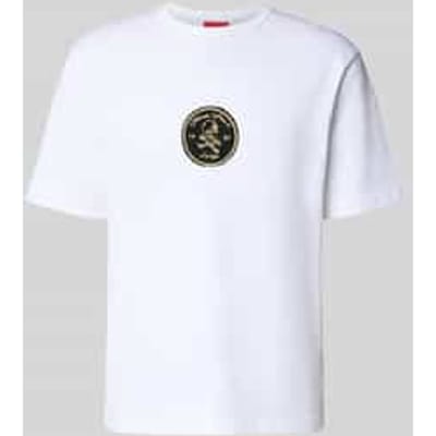regular fit T-shirt van puur katoen model 'DOBUL'