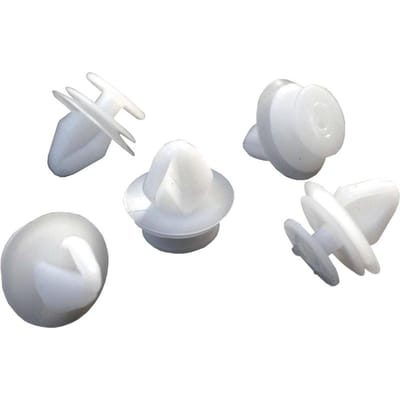 BCF5011 10 Pièces Clips de Revêtement de Sol Couleur BLANCHE pour Renault 7703077469 Peugeot 6991.S6