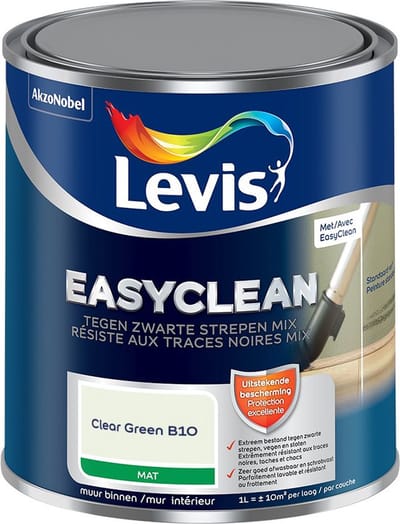 Levis - Easyclean Tegen Zwarte Strepen Mix - Clear Green B10 - Mengverf - 1 L