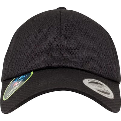 Flexfit - Honeycomb Dad Cap black one size Pet - Zwart