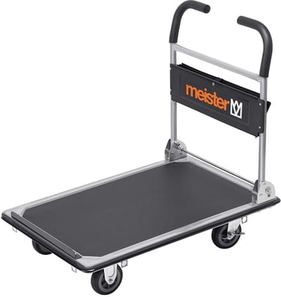 Inklapbare Platformwagen tot 300 kg - Praktische Transportoplossing met Anti-slip Coating en Parkeerrem
