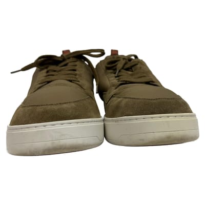 Loro Piana Newport Sneakers in Olijf Polyester