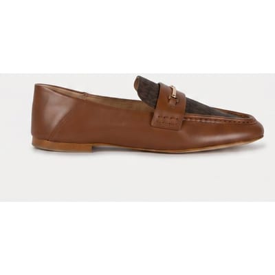 Michael Kors Lena Loafer Brown/luggage Size: 36 | Loafers Outlet | Dames | Bruin