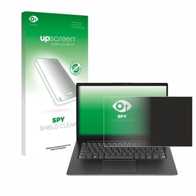 upscreen - privacy screenprotector voor Lenovo V14 Gen 3 - Folie Beschermfolie Blauwlichtfilter