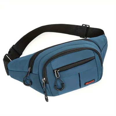 Livano Heuptas - Heuptasje - Heuptasjes - Money Belt - Dames - Heren - Festival - Wandelen - Fanny Pack - Lichtblauw
