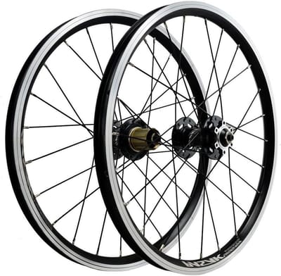 Fietswiel Set - MTB Wiel - Mountainbiken - Dubbele Velg - 22 inch - Zwart