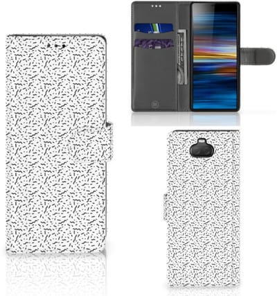 Sony Xperia 10 Telefoon Hoesje Stripes Dots