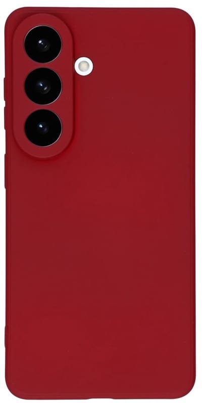 Coverup Hoesje - Geschikt voor Samsung Galaxy S26 Hoesje - Coverup Colour TPU Back Cover - Wine Red
