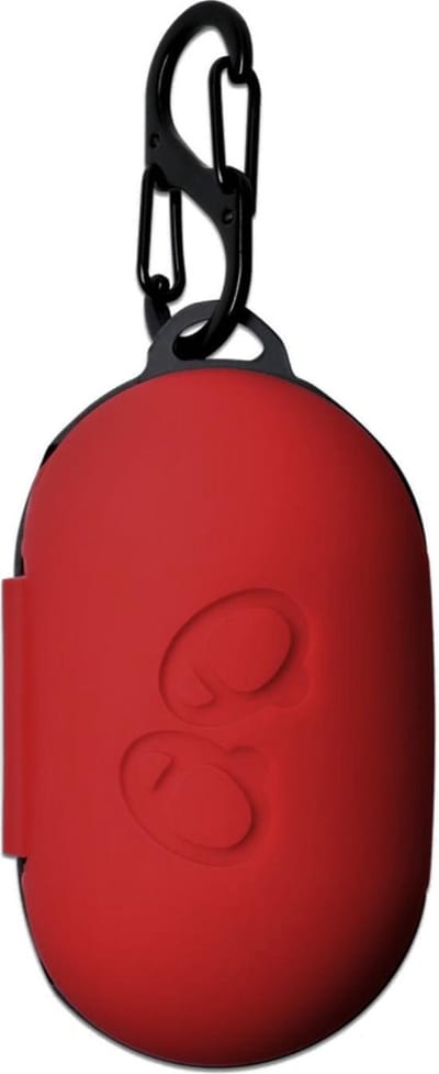 KELERINO. Hoesje geschikt voor Samsung Galaxy Buds - Fullcover - Rood