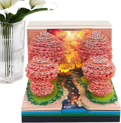 3D Agenda - Notitieblok Weekoverzicht - Evenementen Planner - Decoratief Notitiepapier - 85 x 85 x 62 cm - Meerdere Kleuren