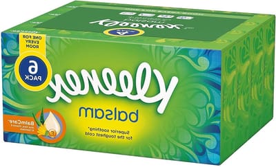 Balsem Tissues - Zachte Verzorging - Verkoudheid & Griep - Kalmeert de Neus - 6 Pakken 384 Vellen - Wit