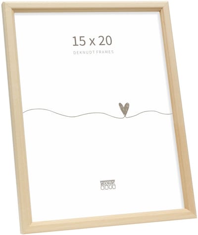 Deknudt Frames Fotolijst - Naturel hout - S236H1 - Voor foto: 15x20 cm